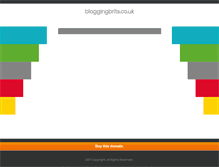 Tablet Screenshot of bloggingbrits.co.uk